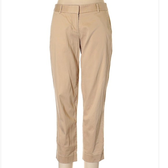 J.Crew Cropped Khaki Ankle Pants - Picture 1 of 2